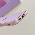 Luxury Plating Soft Case For Samsung Galaxy S24 S23 S22 S21 S20 FE A53 A23 A13 A52 A14 A54 Love Heart Shockproof Cover.