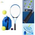 Tennis Trainer Ball Self Practice Practical Tool Single Player Solo Training Tennis Rebounder Set for Game Parks Kids Adult Beginners , Style E.