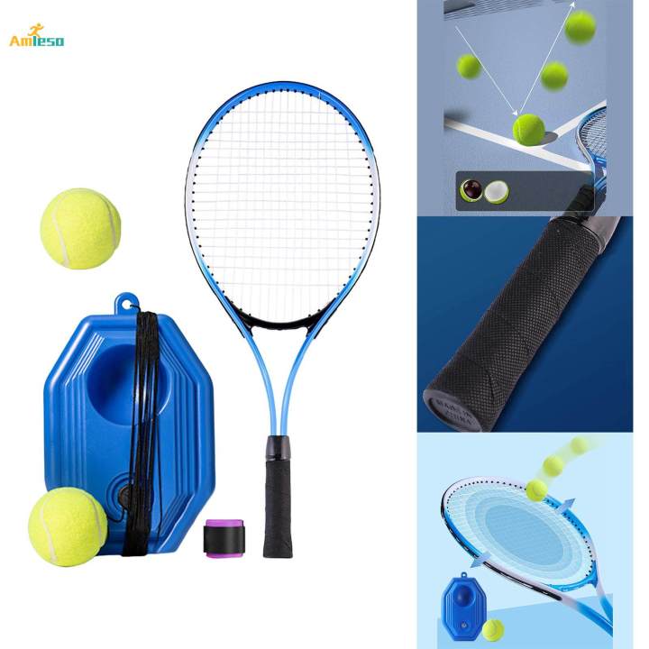 Tennis%20Trainer%20Ball%20Self%20Practice%20Practical%20Tool%20Single%20Player%20Solo%20Training%20Tennis%20Rebounder%20Set%20for%20Game%20Parks%20Kids%20Adult%20Beginners%20,%20Style%20E%20-%20Image%205