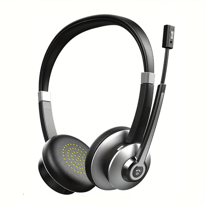 Bluetooth Headphones Headset With Mic For Phone Calls Call Center