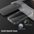 GOOGLE PIXEL 9A Flexible Clear Transparent Soft TPU Back Case Cover.