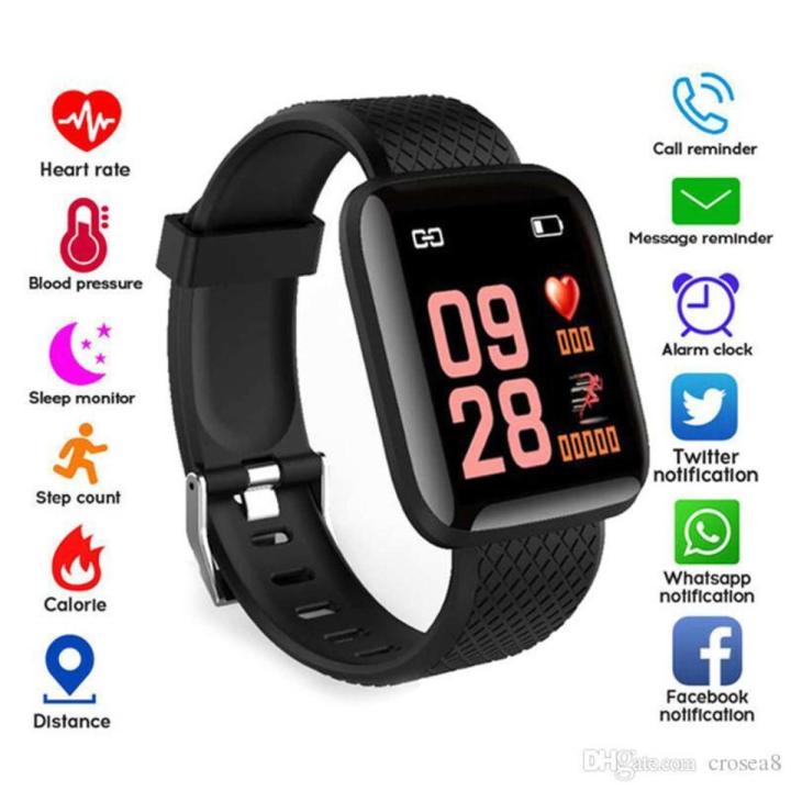 D116 Smart Watch Bracelets Fitness Tracker - Smart Watch - Smart Watch - Smart Watch - Smart Watch