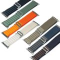 49mm 45mm 44mm 42mm Premium Alpine Loop Nylon Watch Band Strap For Smartwatch - Smart Watch Belt.