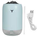 one button control safe usb humidifier air diffuser 260ml for bedroom small cubicle. 