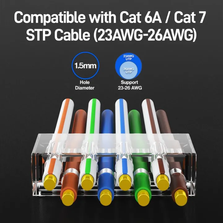 AMPCOM%20CAT7%20RJ45%20Connector%20with%20Load%20bar,%20Two-Piece%20Suit%2010Gbps%20STP%20Modular%20Plug%20for%20cat7%20CAT6A%2023-26AWG%20Shielded%20Ethernet%20Cable%20-%20Image%202