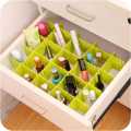 Adjustable Plastic Grid Drawer Organizer Multi-Purpose Drawer Storage Divider Adjustable Cabinet Storage Divider (6pcs)-Allion shop. 