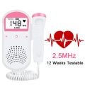Doppler fetal Fetal Heart rate Monitor Household for Pregnant Fetal Pulse Meter No Radiation Stethoscope Fetal Doppler Detector. 