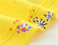 GC Girl Summer Casual Dress Children's Cotton Round Neck Short Sleeves Flower Printed Princess Dress. 