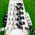 Weiou Lace 8MM Silk Screen Printed String Casual Casual Shoe Lacet Trendy Skeleton Cartoon High Rank Canvas Printing Cordones. 
