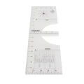 T Shirt Ruler PVC Accurate Scale Tshirt Alignment Tool For Designer DGD.