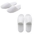 10 Pairs Closed Toe White Slippers-Suitable for Most Men and Women, Suitable for Spas, Party Guests.