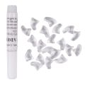 40 Pcs Soft Nail Caps for Cat Pet Claw Control Paws Off + Adhesive Glue - 20 Pcs M & 20 Pcs S.