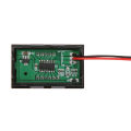 Digital DC Voltage Meter Voltmeter 4.5-120V red blue green LED.