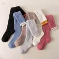 Women Knee High Socks over Knee Thigh High Socks for Home Living Room Black.