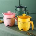 Electric cooking pot, double layer non-stick cooking pot (mini rice cooker). 