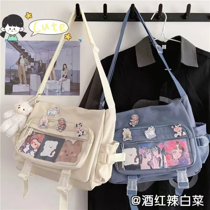 Japanese%20Kawaii%20Crossbody%20Bags%20For%20Women%20Transparent%20Pocket%20itabag%20Student%20Shoulder%20Bag%20Handbags%20Book%20Bag%20JK%20Ita%20Bag%20Girls%20Bolsa%20-%20Image%208