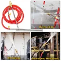 1 Set Pressure Washer Sandblasting Kit, Wet Sandblaster Attachment & 1 Set Pressure Washer Sandblasting Nozzle Tip. 