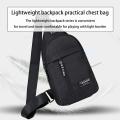 USB charging port Waterproof Shoulder Bag Versatile Lightweight USB Charging Port Shoulder Bag Multipurpose Waterproof Multipurpose Messenger Bag for Outdoor activities Business travelers College.