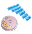 6 pieces Cake Stamp Baking Molds Alphabet Letter Words Cookie Press Stamp Embosser Cutter Fondant Mould Happy, Birthday, Best, Wishes, Congratulations, Anniversary Material plastic. 