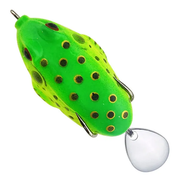 1%20pc%205.5cm%2011.5gm%20Floating%20Frog%20Lure%20Black%20Yellow%20bait%20fishing%20gear%20fishing%20frog%20Borsi%20-%20Image%208