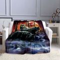 Wolf 3D Print  Blanket Sofa  Blankets for Beds Super Soft Warm Blanket Cover Flannel Throw Blanket Flannel Blanket. 