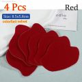 4pcs Sports Shoes Repair Stickers Suede Heel Protector Anti-Wear Repair Holes Self-adhesive Patches Insoles Pad Foot Care Insert.