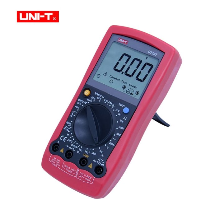 UNI-T%20UT105%20UT107%20Automobile%20Digital%20Multimeter;DC%20voltage%20DC%20current%20meter;Ohm%20Diode%20tester;Engine%20speed%20Measure%20Dwell/Tach%20-%20Image%205