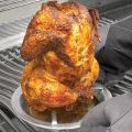 Outdoor BBQ Grill Tool Stainless Steel Rotisserie Grill Grill Chicken Plate Detachable Grill Grill with Chassis Grill. 