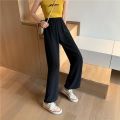 Wide Leg Pants Women Loose High Waist Black Basic Fashion Ulzzang All-match OL Casual Baggy Clothes Mujer Trousers Teens Street. 