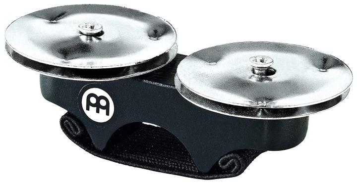 Meinl Percussion FJS1S-BK Steel Finger Jingles