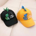 Kids Cartoon Dinosaur Baseball Cap Summer Casual Adjustable Visors Sun Hat Children Cute Adjustable Peaked Caps. 