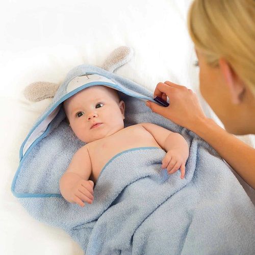 Baby Cap Towel Baby Soft and Comfortable - 1 Ps (Color as per stock)