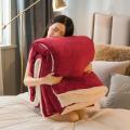 Thick Winter Bed Blankets Wool Blanket For Living Room Warm Fleece Cover On The Sofa Adults And Children Bedspread On The Bed. 
