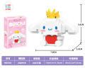 GC Anime Building Blocks Kuromi Cinnamon Micro Particle Assembled Building Blocks Ornament For Gifts. 
