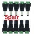 DC Power Balun Connector - Male Female (5 Pair).