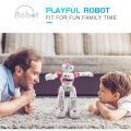 LEORY RC Robot Intelligent Programming Remote Control Robotica Toy Biped Humanoid Robot For Children Kids Birthday Gift Present.