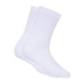 Solid White Color Socks for Men's Moisture Wicking With Very Light Weight With Soft Finish Pack of 4 Pairs. 