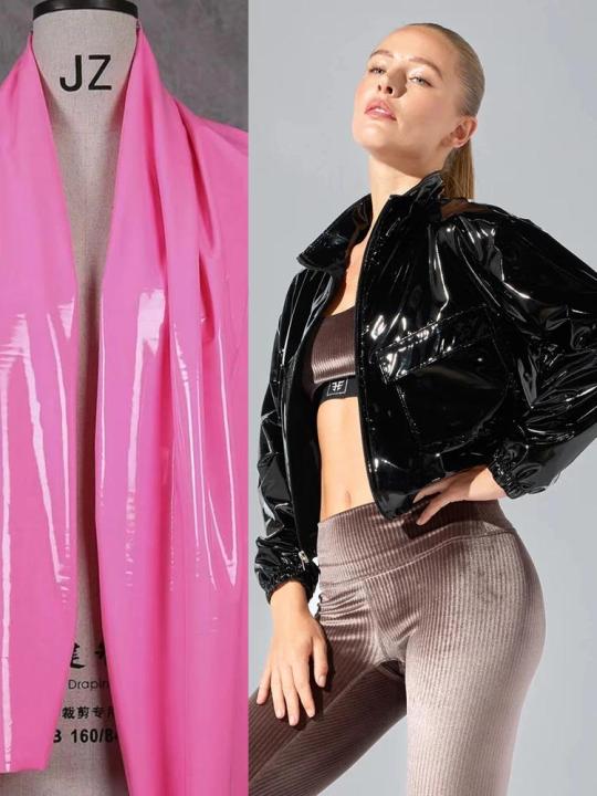 Glossy%20Patent%20Leather%20Jacket%20Coat%20Women%20Faux%20Leather%20Lapel%20Crop%20Bomber%20Jacket%20Pocket%20Punk%20PVC%20Overcoat%20Party%20Clubwear%20Custom%20New%20-%20Image%207