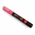 1 Pc of Uni Posca PC-1M Paint Marker Art Pensi Poster Pastel Color Marking Professional Extra Fine Bullet Tip 0.7mm 21 Colors. 