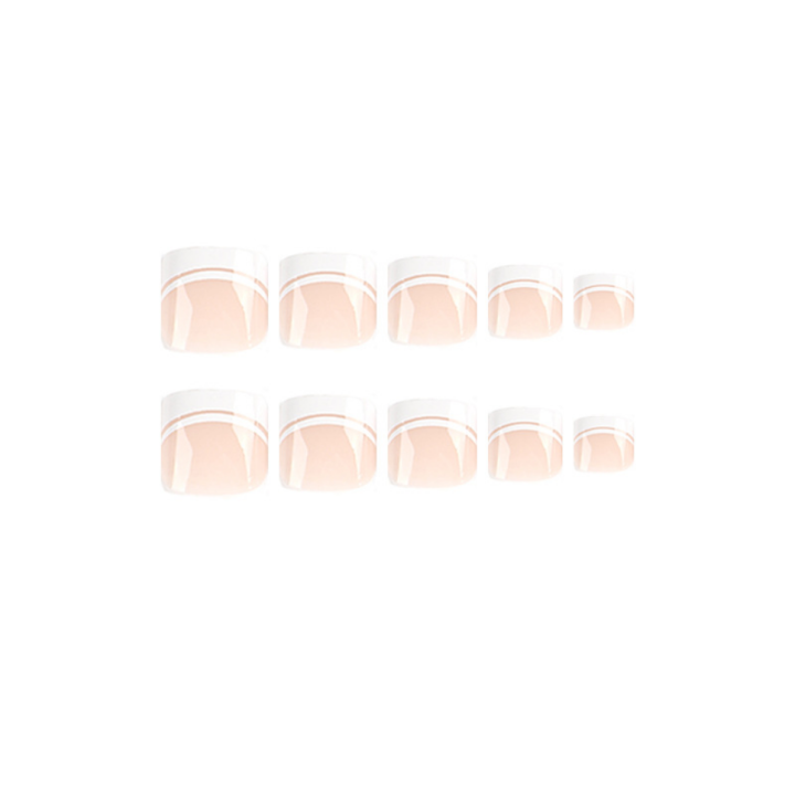 24Pcs%20Wearing%20Foot%20False%20Nails%20Art%20Short%20Simple%20White%20French%20Toe%20Nails%20Patch%20Press%20on%20Acrylic%20Nail%20Tips%20Full%20Cover%20Toenails%20-%20Image%204
