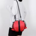 Basketball Bag Soccer Ball Shoulder Bags with Two Elastic Side Pockets Two-way Open Ball-Bag Sport Equipment Storage Bag. 