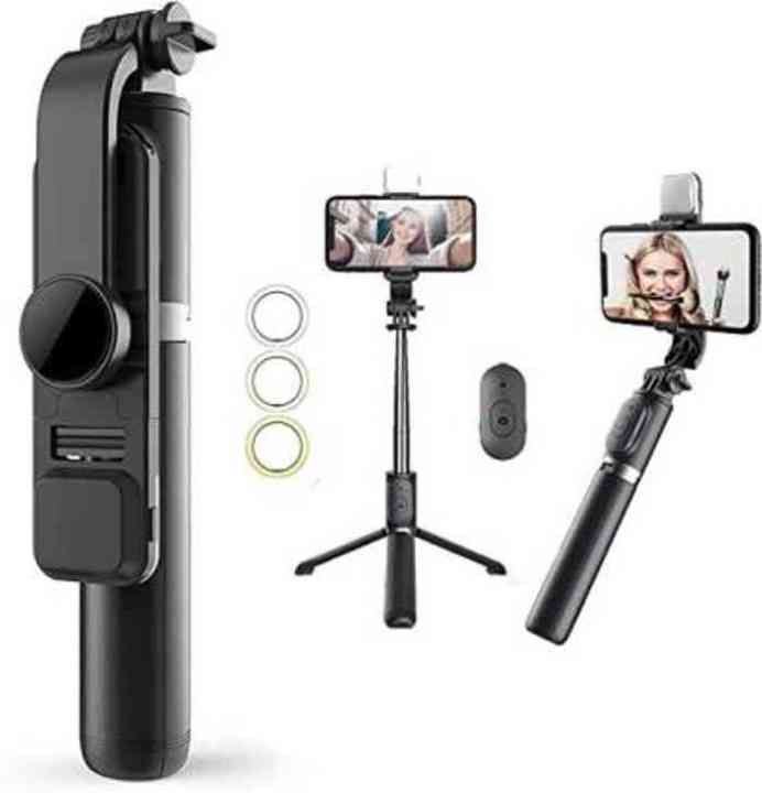 Q07%20Selfie%20Stick%20Foldable%20Mini%20Tripod%20with%20Fill%20Light%20Bluetooth%20Remote%20Shutter%20Retractable%20Rod%20for%20Phone%20-%20Image%204