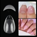 120pcs Short Medium Long Almond Full Cover Sculpted Soft Gel Nail Tips Press on Acrylic Nail Art Manicures Accessories Tool. 
