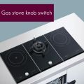 4Pcs Rotary Switches Round Knob Gas Stove Burner Oven Kitchen Parts Handles For Gas Stove.