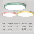 Modern Led Ceiling Light Super Bright Ceiling Lamp 20W 30W Surface Mounted Ceiling Lightings Fixture for Home Living Room Bedroom Corrdior Kitchen Monochrome Light Three-tone Light. 
