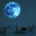Fluorescent Aesthetic Wall Decor Kids Room Home Decor 3D Wallpaper PVC Moon for Bedroom Nursery Interior Design Gift DIY. 