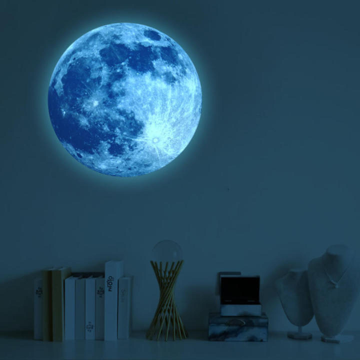 Fluorescent%20Aesthetic%20Wall%20Decor%20Kids%20Room%20Home%20Decor%203D%20Wallpaper%20PVC%20Moon%20for%20Bedroom%20Nursery%20Interior%20Design%20Gift%20DIY%20-%20Image%202