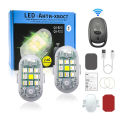 Remote Control Weirless Aircraft light For Bike & Cars(1pair). 
