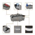 13L Bicycle Carrier Bag Bike Rear Basket Waterproof Pannier Trunk Bags Back Rack Rear Seat Bag Cycling Luggage Shoulder Handbag. 