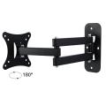 LED LCD Plasma Tv Moving Wall Mount for TV 14 - 42 - Black. 